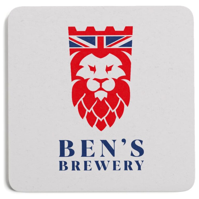 ben's brewery beer mat