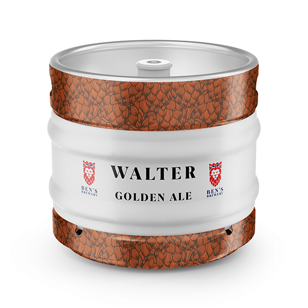 bens brewery walter golden ale pin